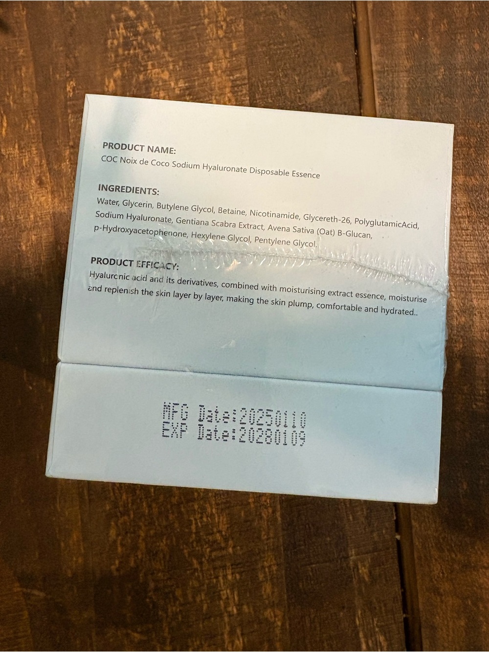 Noix de Coco Hyaluronic Acid Moisturising Hydrating Serum - Picture 2 of 4